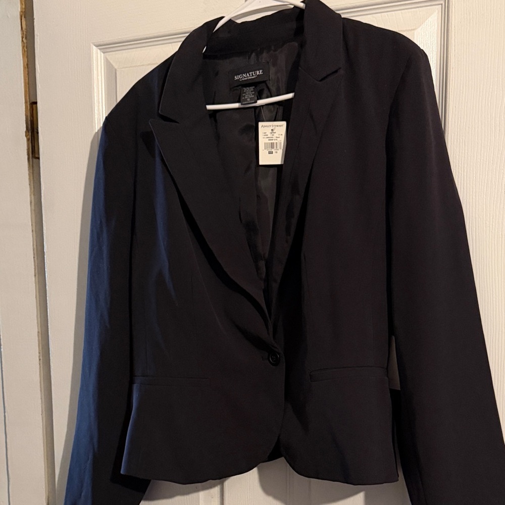 Ashley Stewart Women's Black Blazer